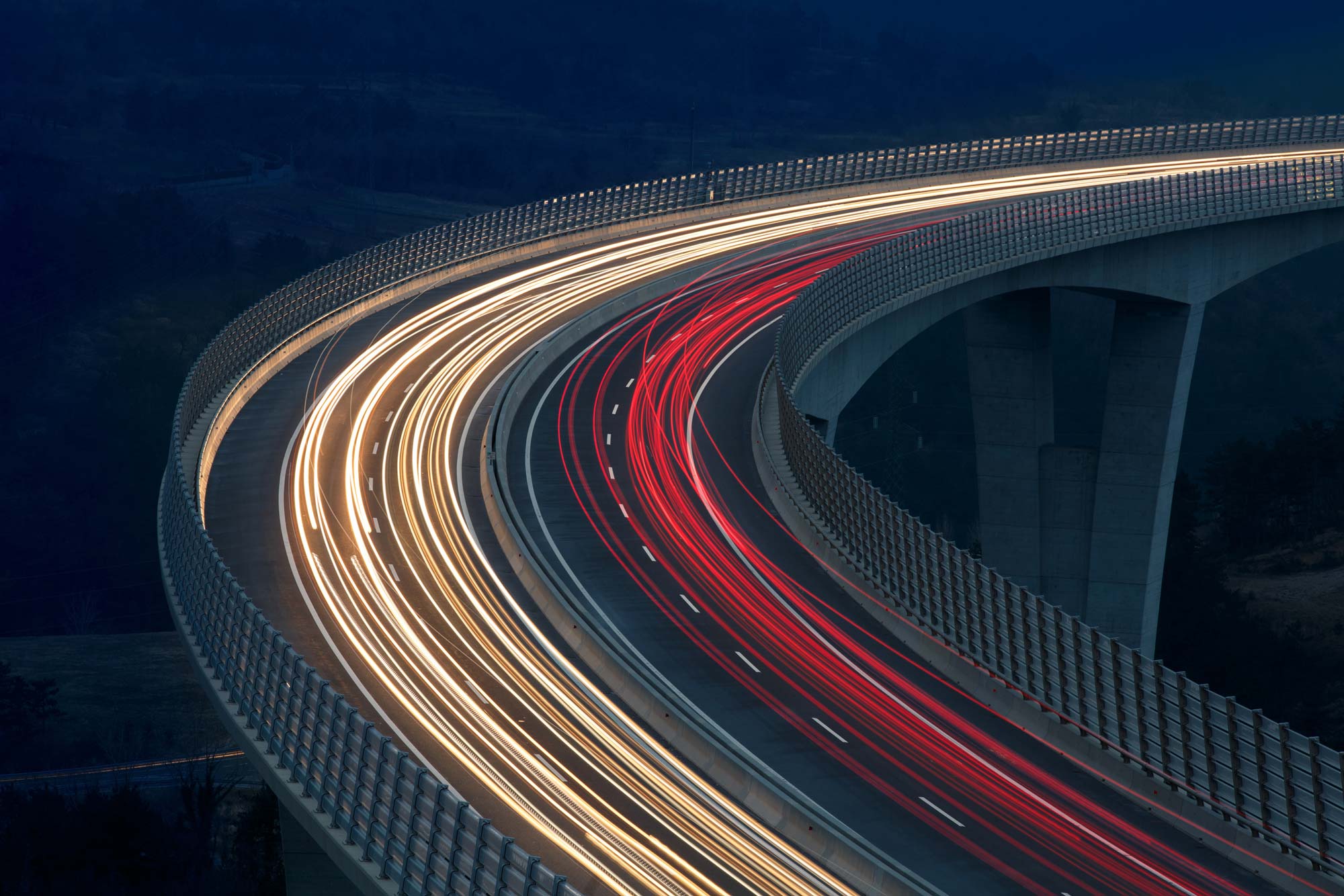 Traffic Long Exposure