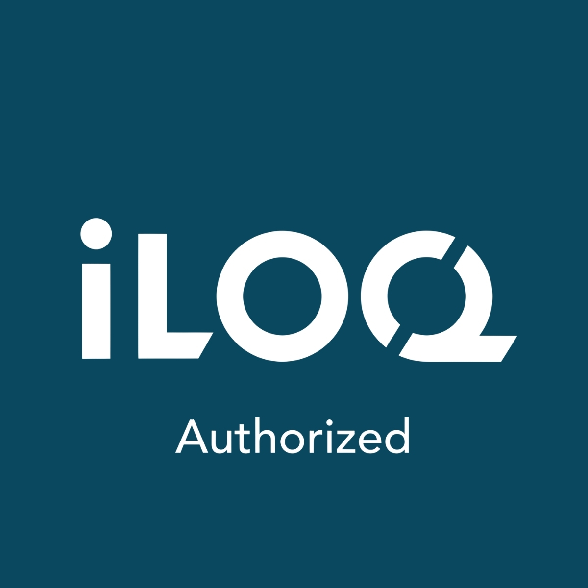 iLOQ Authorized partner logo on a teal background