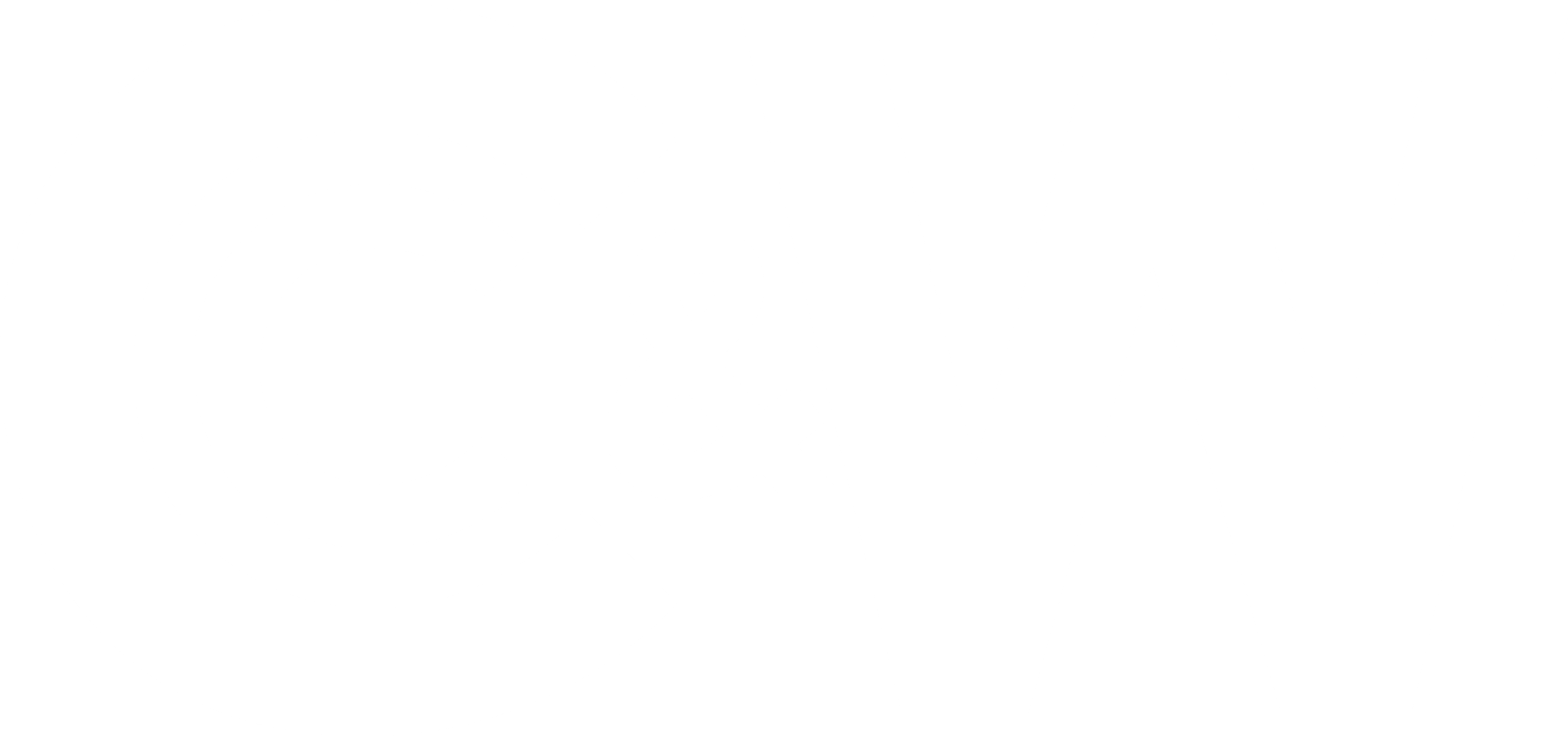 Cherry & White C&W logo in white